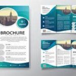 Brochure A printed company brochure with high-quality glossy finishing.