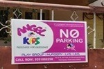 No Parking Board Advertising - Customized no parking board featuring brand logo and message for high-visibility advertising