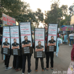 Look Walker advertising campaign at a trade show with a branded board