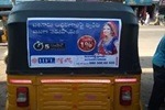 Auto-Back Sticker Advertising