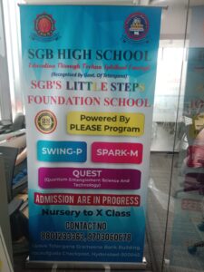 Trade show booth with multiple Roll-Up Banner Stands for marketing.