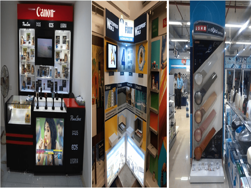 Floor Stake Units Display