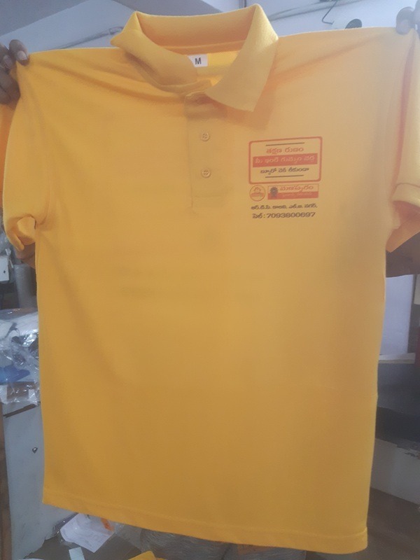 T-Shirt and Caps Branding