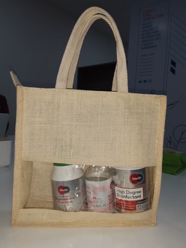 Custom Plastic Carry Bag for FMCG Brands