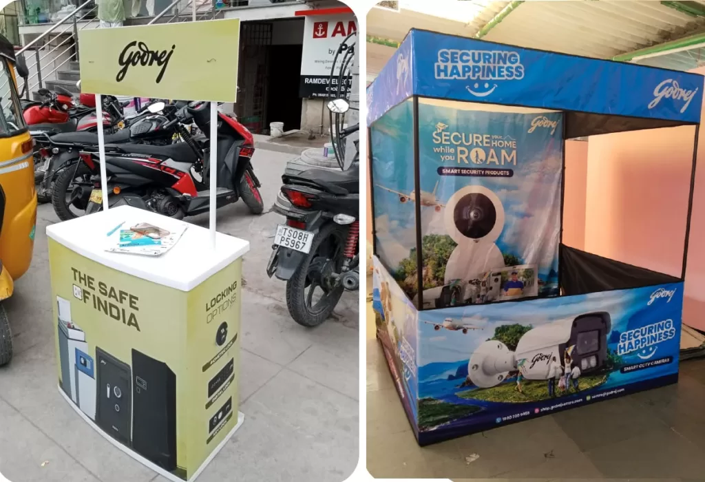 Best Offline Marketing Agency | Traditional Marketing -Marketing table & Marketing Tents