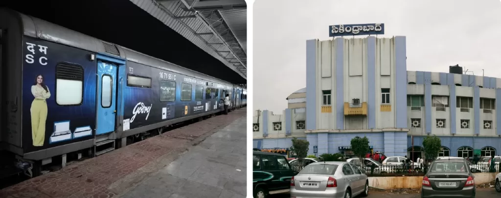 Best Offline Marketing Agency | Traditional Marketing - Railway advertisements