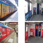 Metro Trains interior ​