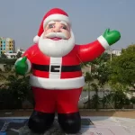 Inflatable cartoon characters