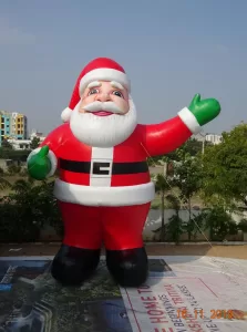 Inflatable cartoon characters