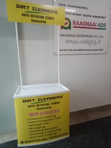 Demo Tent Advertising